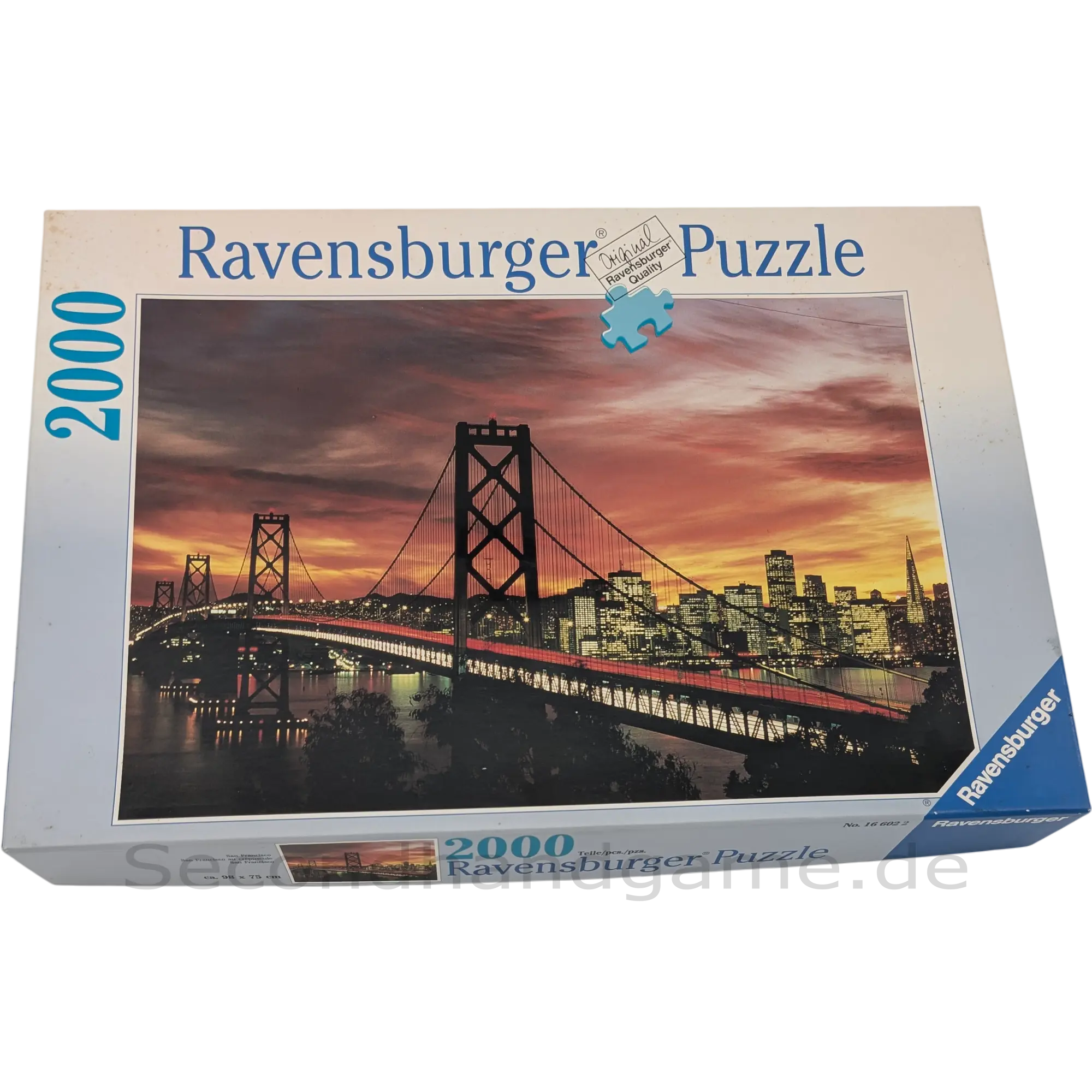 Ravensburger Puzzle San Francisco 2000 Teile 166022