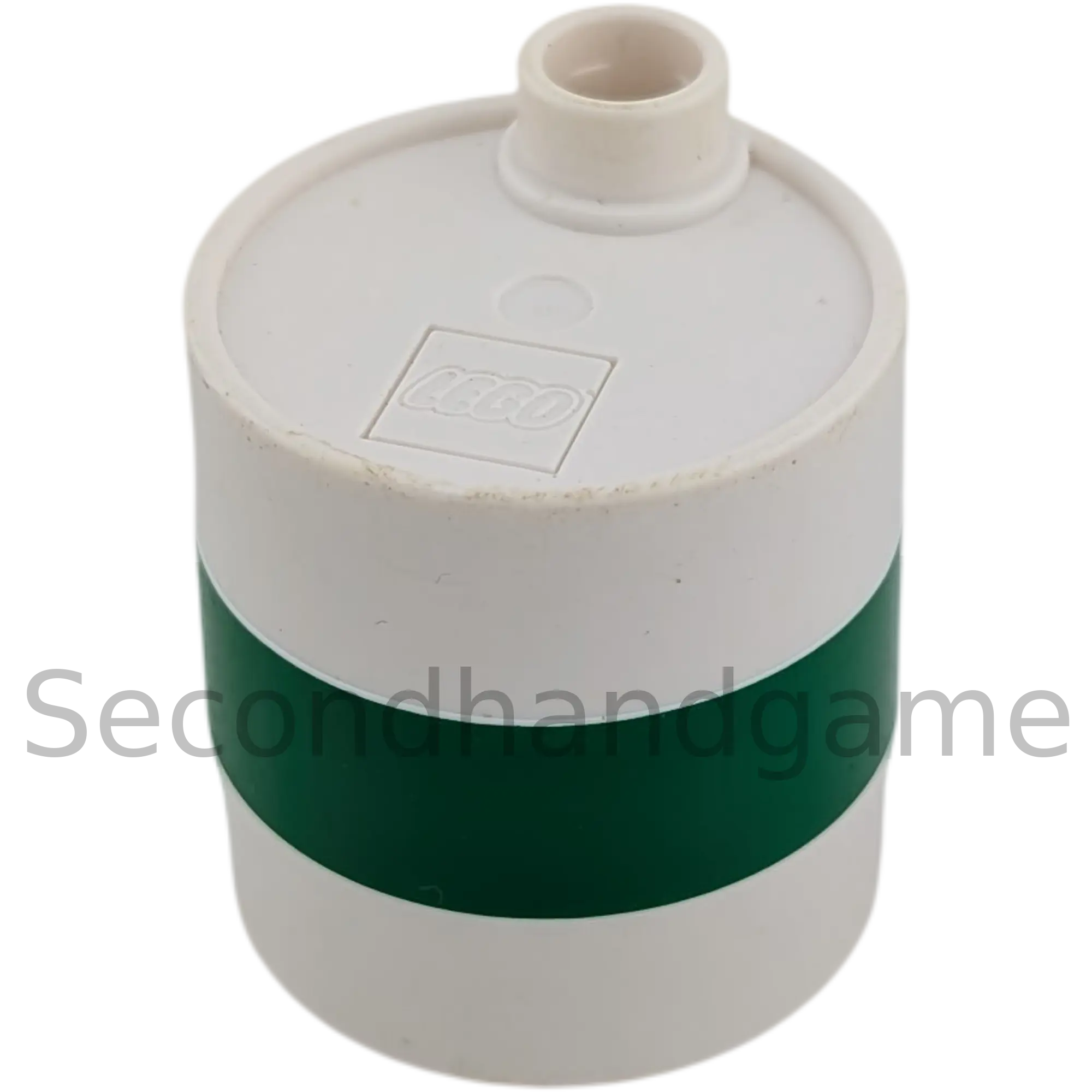 Lego Duplo 60777 Fass 2x2x2 Weiß Grün Öl Tonne Kanister Benzin Container Tankstelle Cars