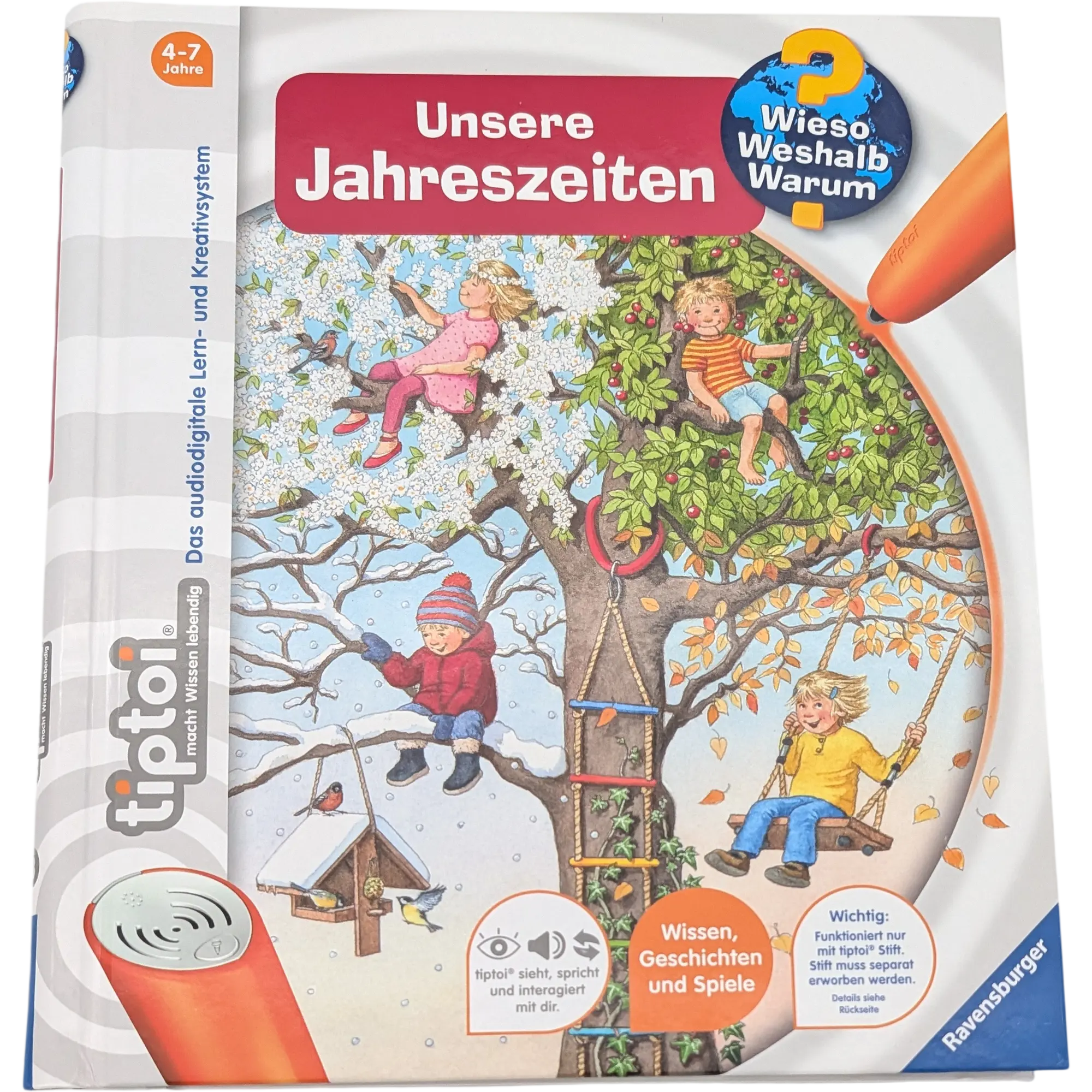 Ravensburger Tiptoi Buch Wieso Weshalb Warum Unsere Jahreszeiten 32918