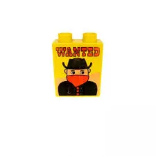 Lego Duplo 1x2 Stein Wanted Räuber gesucht!