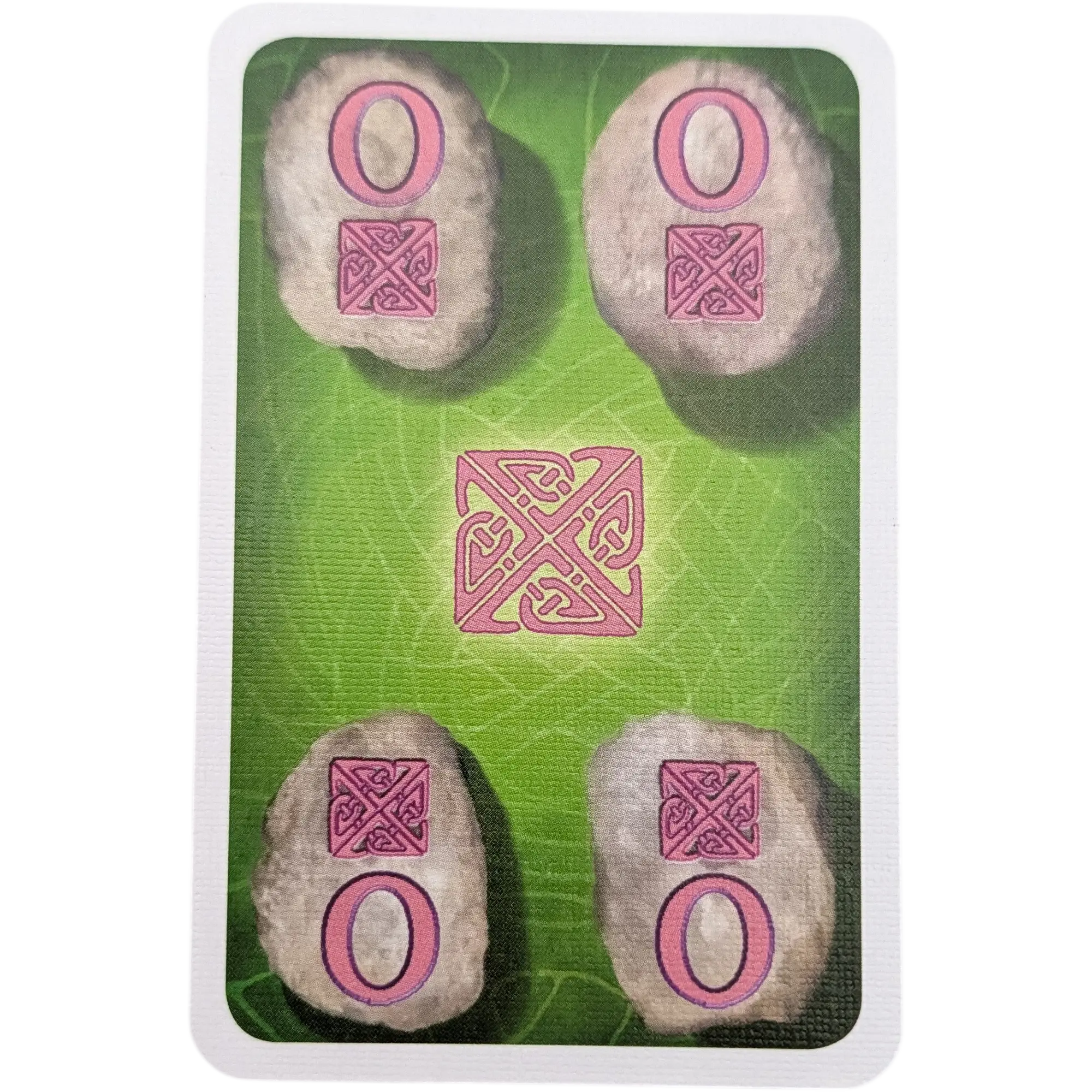 Kosmos Keltis der Weg der Steine Ersatzkarte Pink Farbsymbol Null