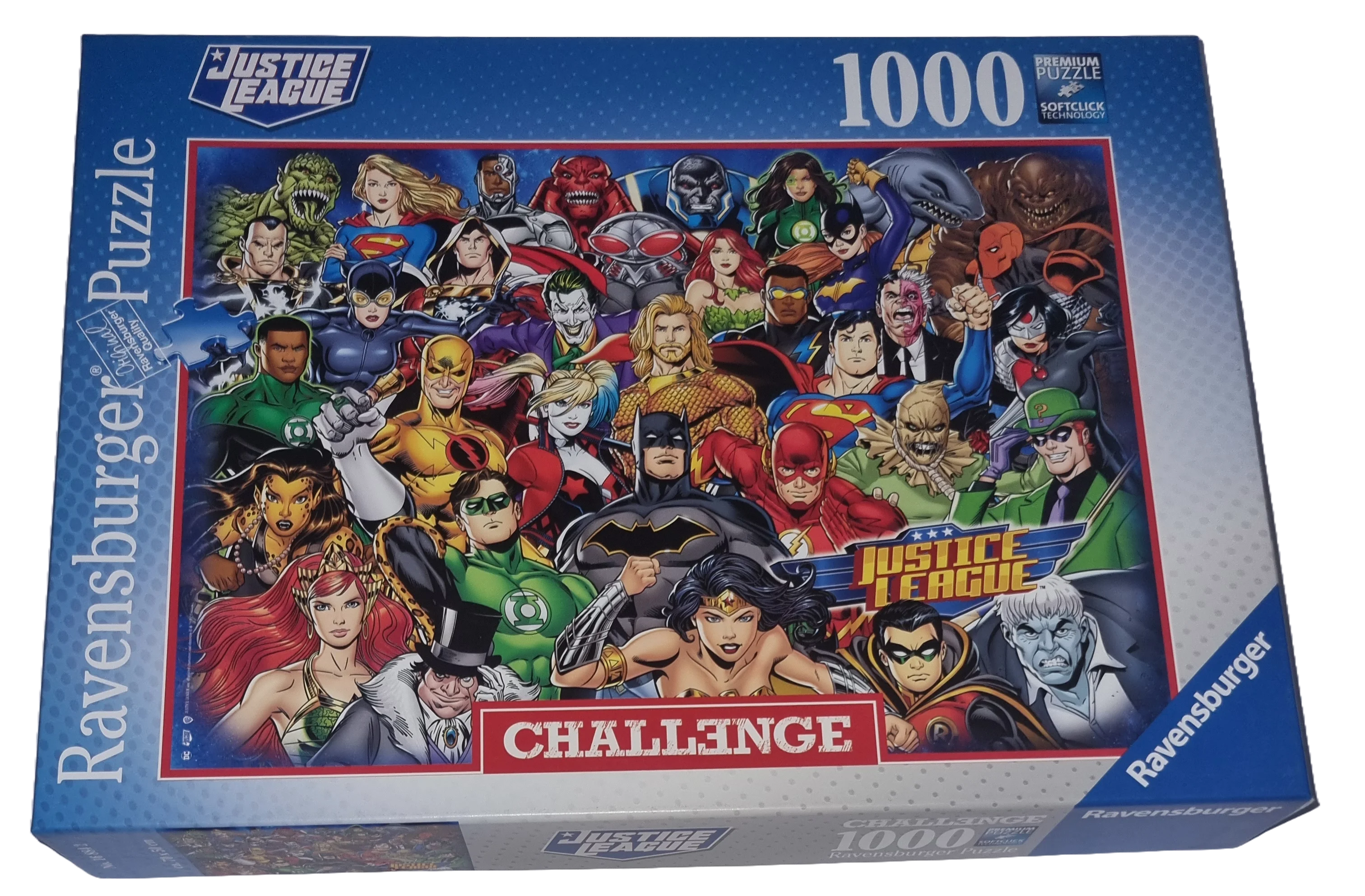 Ravensburger Justice League Puzzle 1000 Teile 168842 DC Comics Challenge
