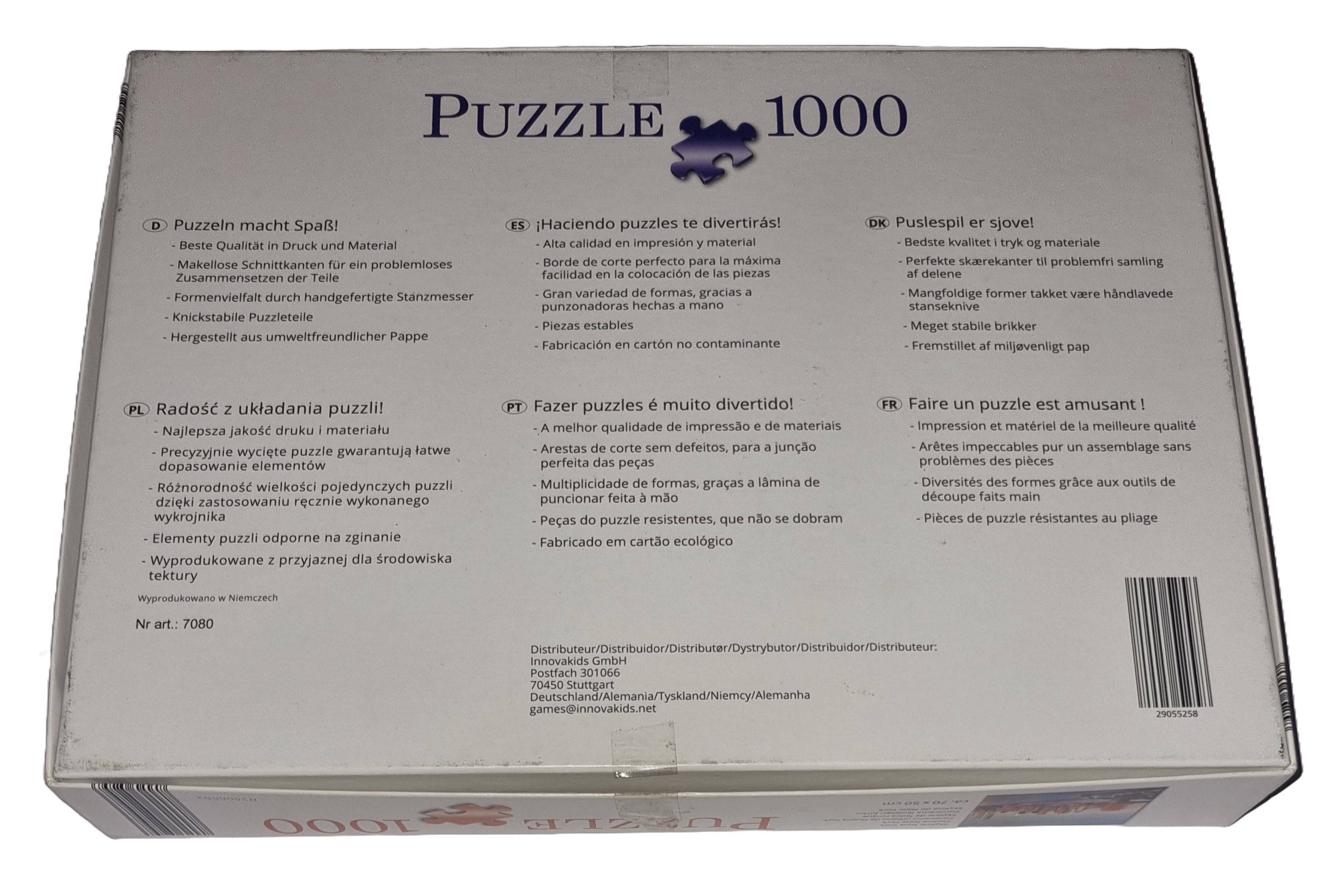 Puzzle 1000 Teile Skyline New York