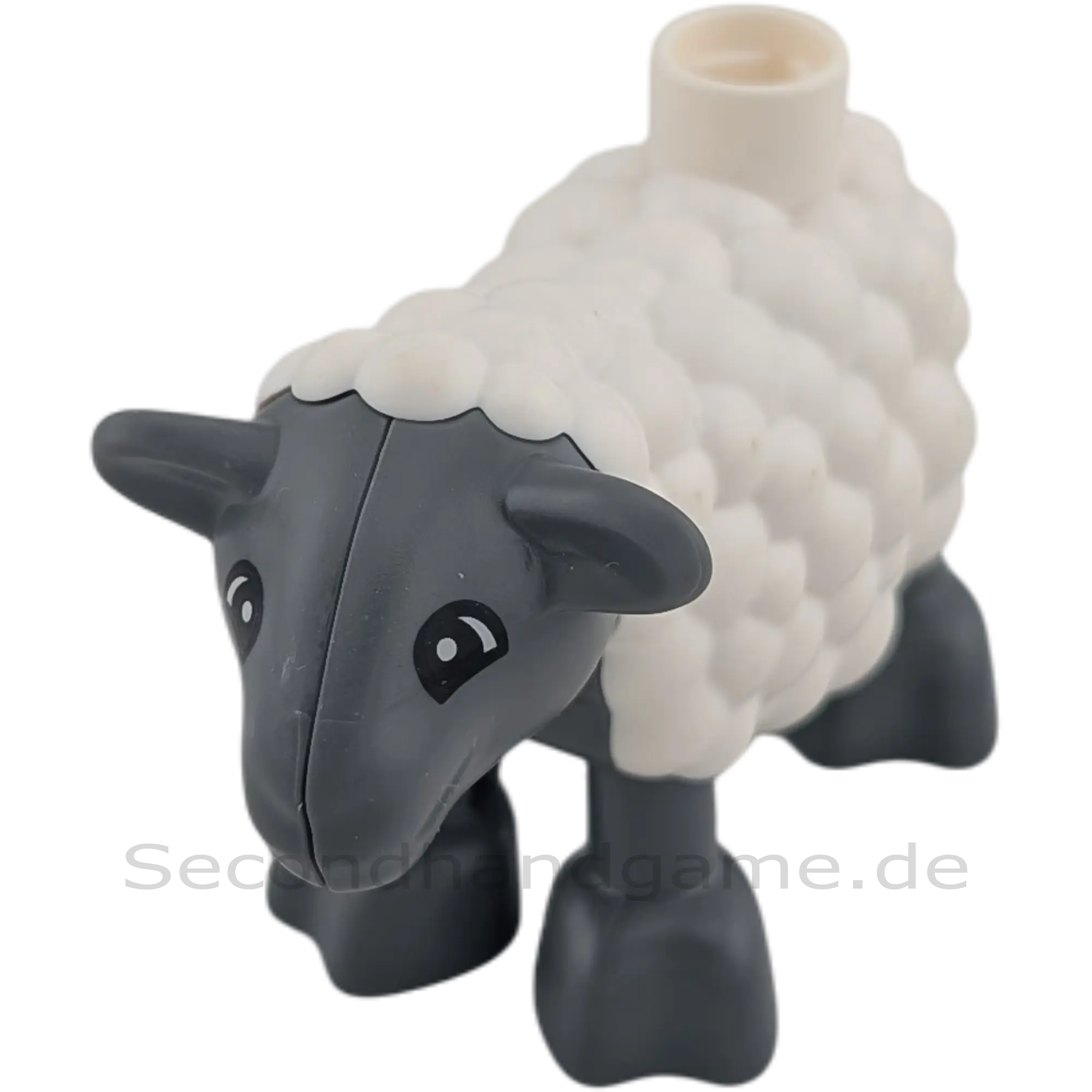 Lego Duplo Schaf neuere Version Weiß Grau