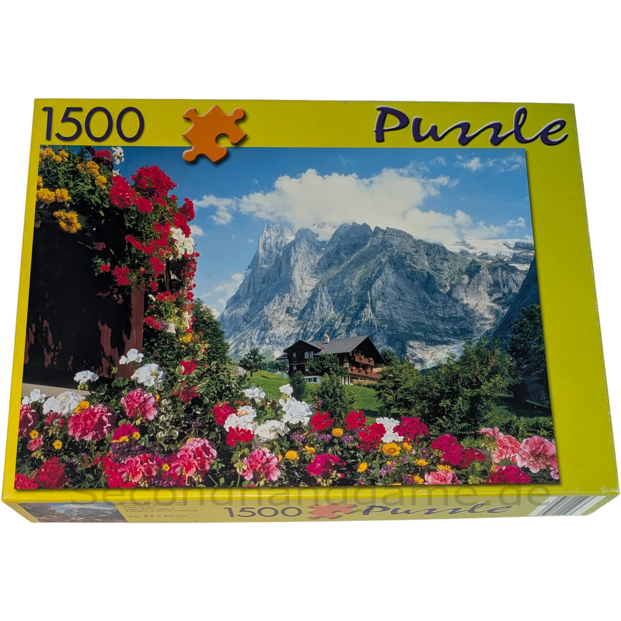Bookmark Verlag Puzzle 1500 Teile Schweiz, Berner Oberland