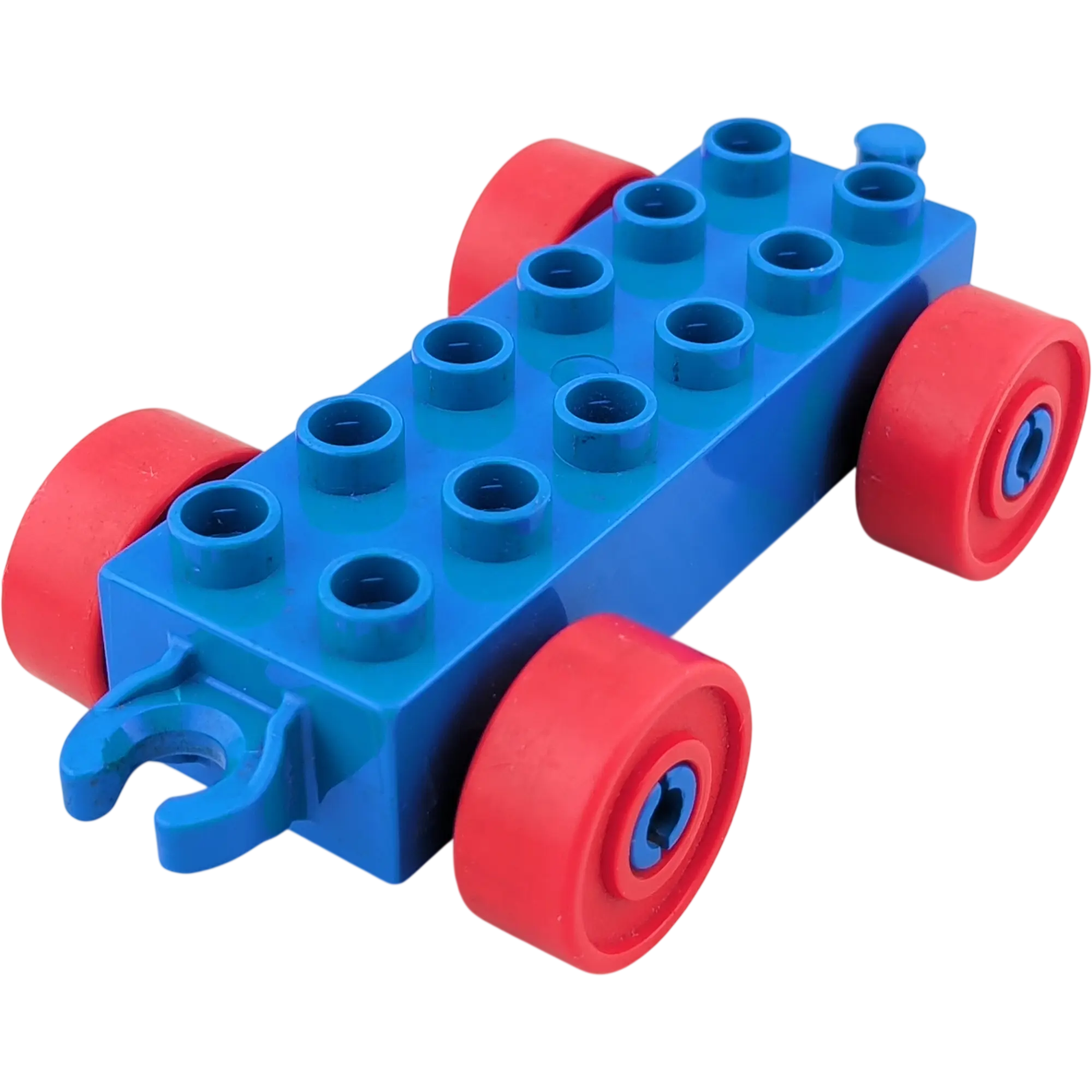 Lego Duplo Eisenbahn Anhänger Blau Rot Offen