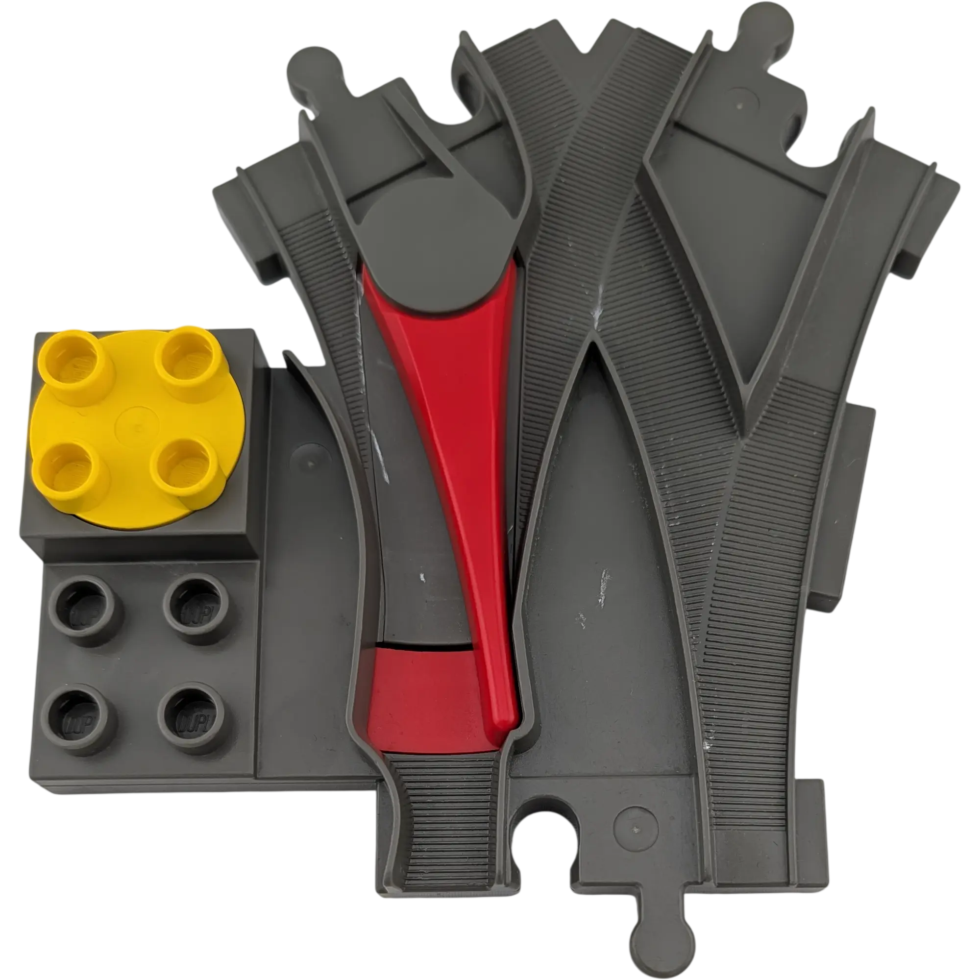 Lego Duplo Weiche Grau Schienenwechsler