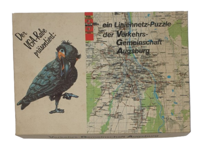 Der VGA-Rabe präsentiert Ein Liniennetzpuzzle