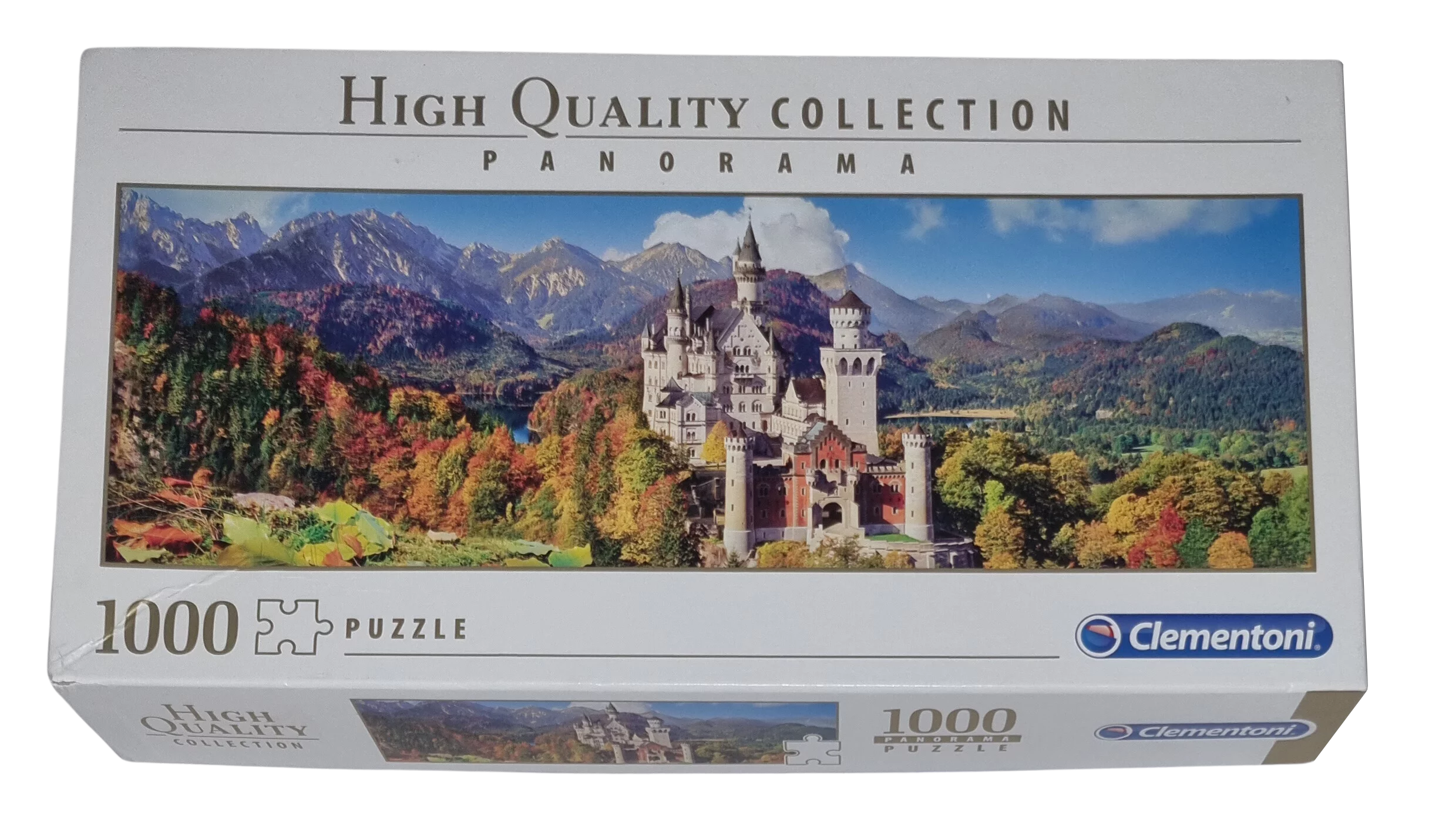 Clementoni High Quality Collection Panorama Puzzle 1000 Teile 39438 Neuschwanstein