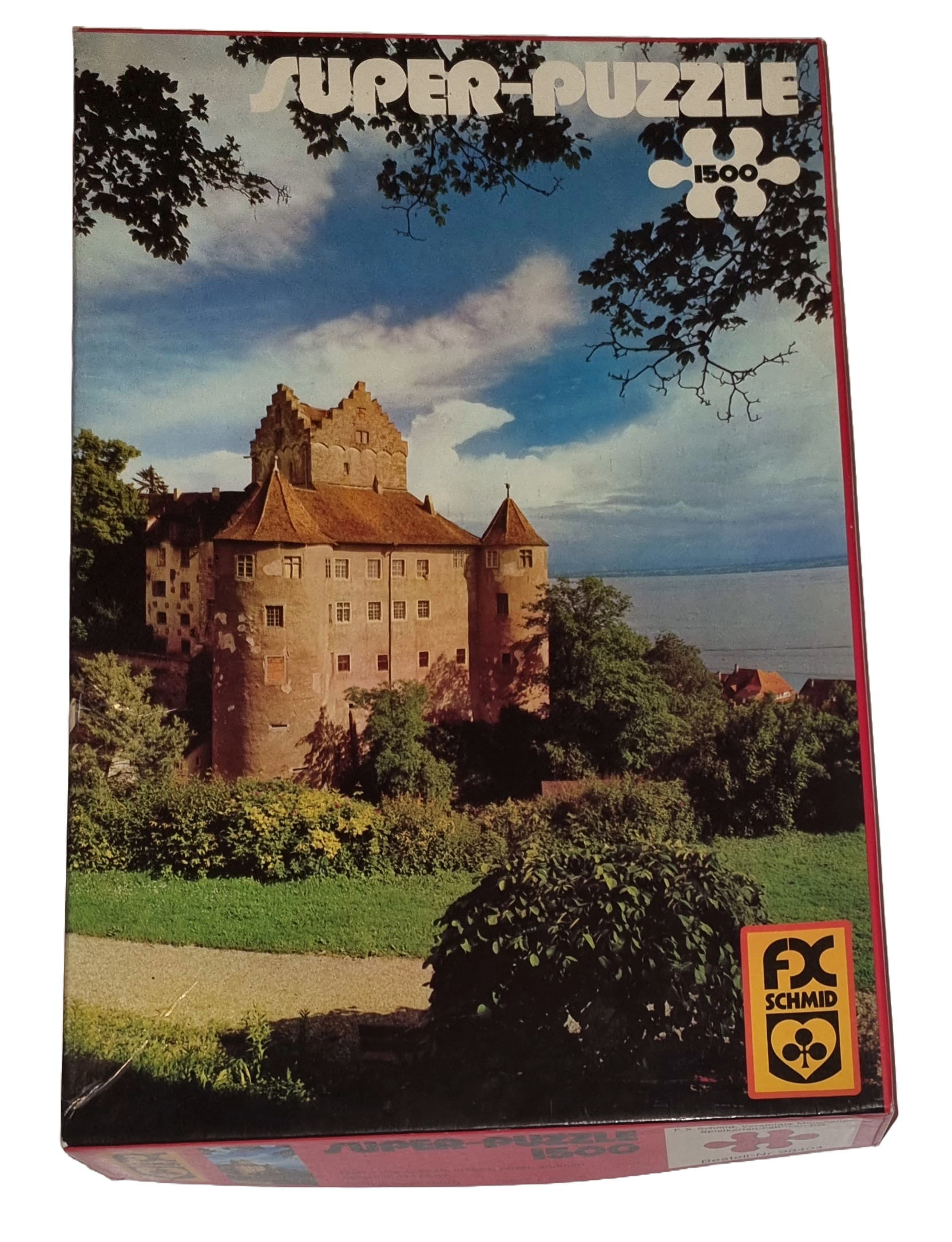 FX Schmid Super Puzzle 1500 Teile 98404 Schloß Meersburg