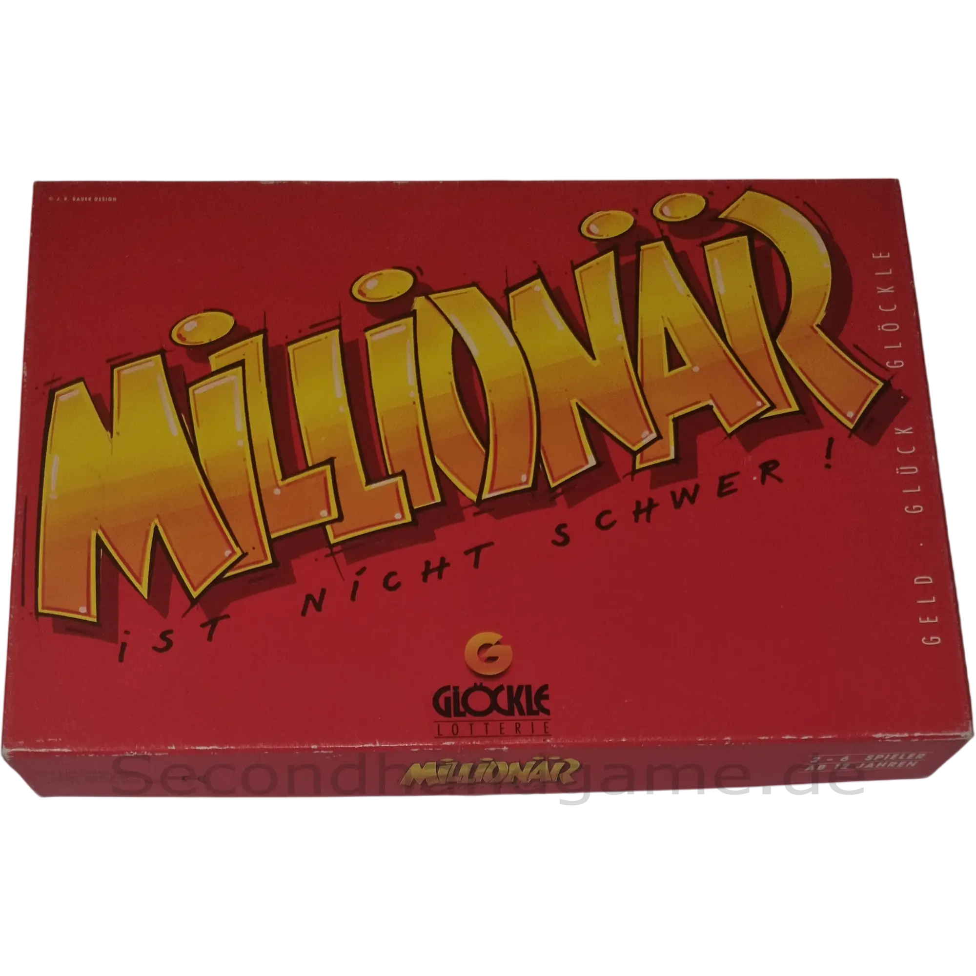 Glöckle Lotterie Millionär ist nicht schwer! Geld - Glück - Glöckle