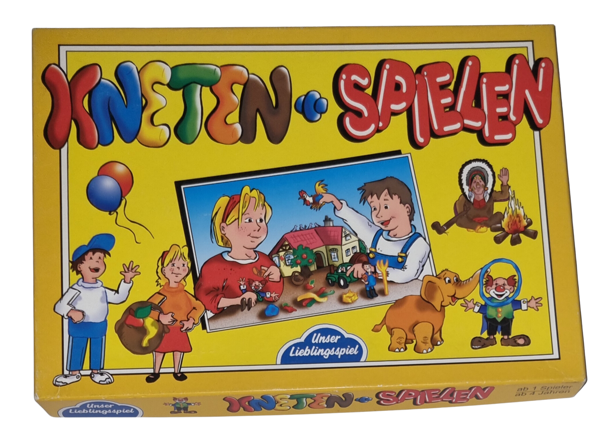 Unser Lieblingsspiel Kneten + Spielen
