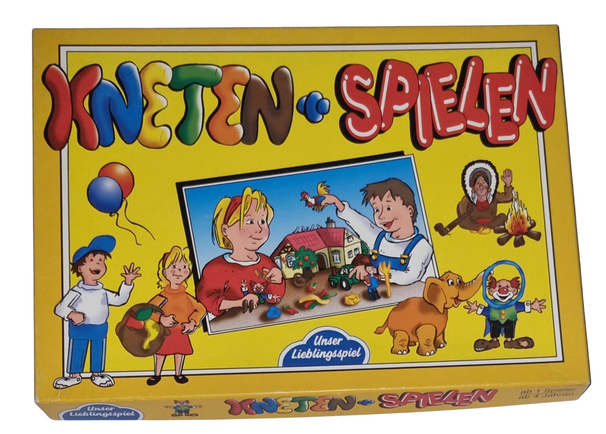 Unser Lieblingsspiel Kneten + Spielen