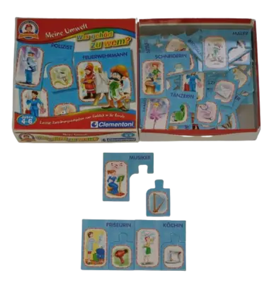 Clementoni Meine Umwelt was gehört zu wem?