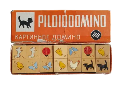 Holz Domino Tiere