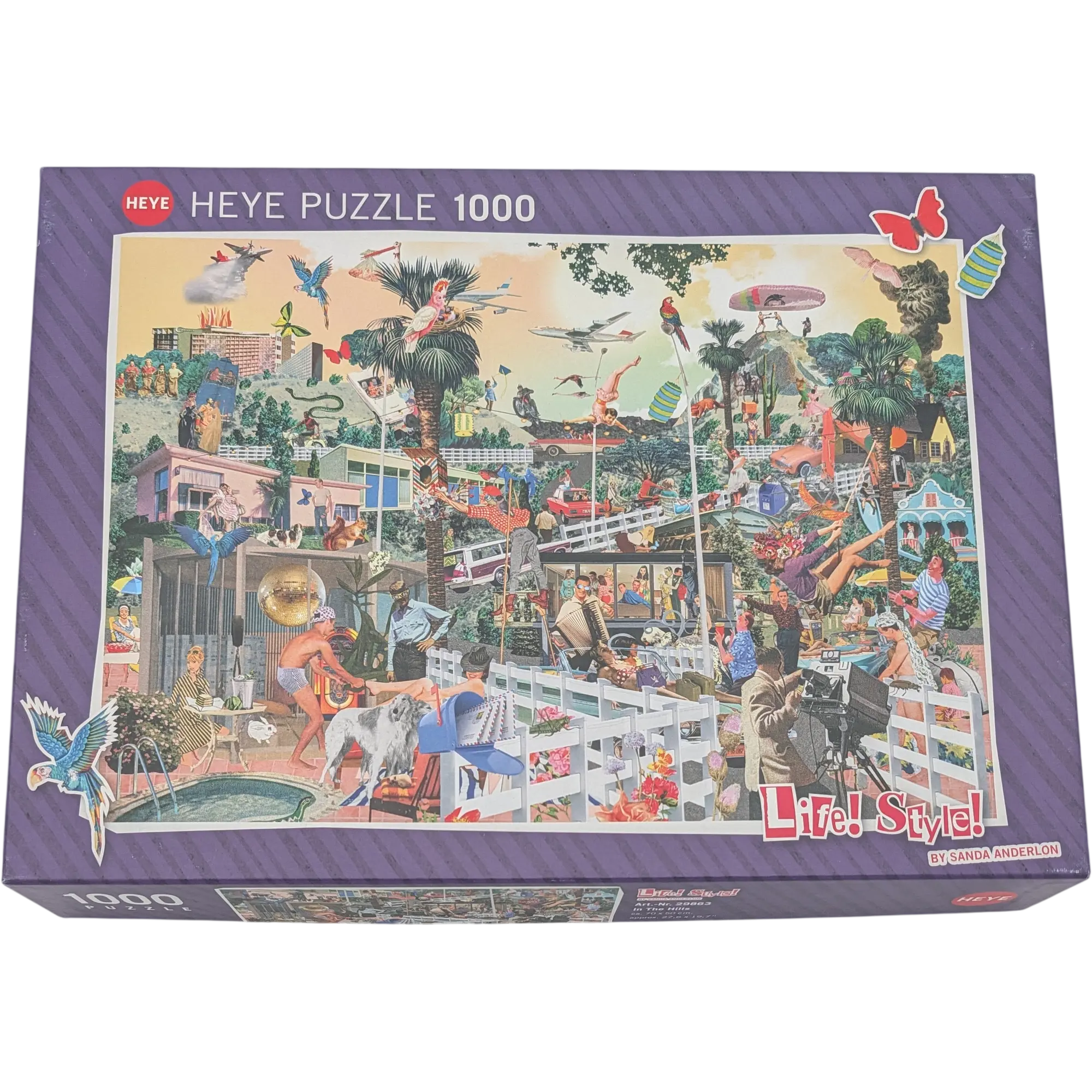Heye Life! Style! Puzzle 1000 Teile 29863 In the Hills
