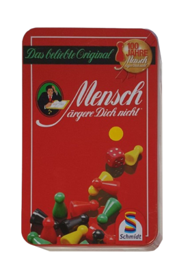 Schmidt Mensch ärgere dich nicht Metalldose