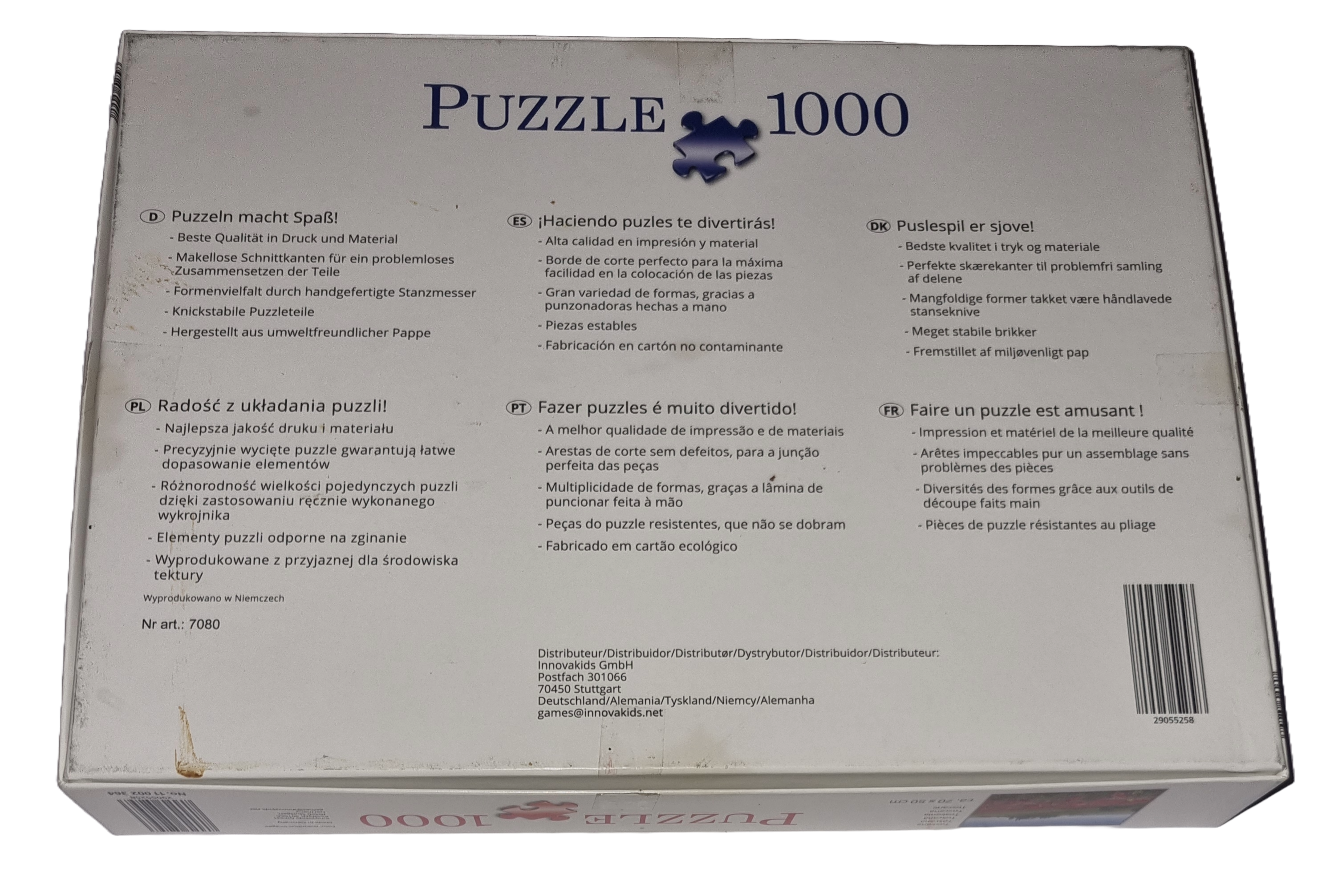 Puzzle 1000 Teile Toskana