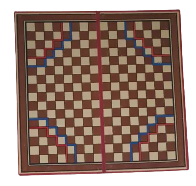 Halma Spielplan Spielbrett