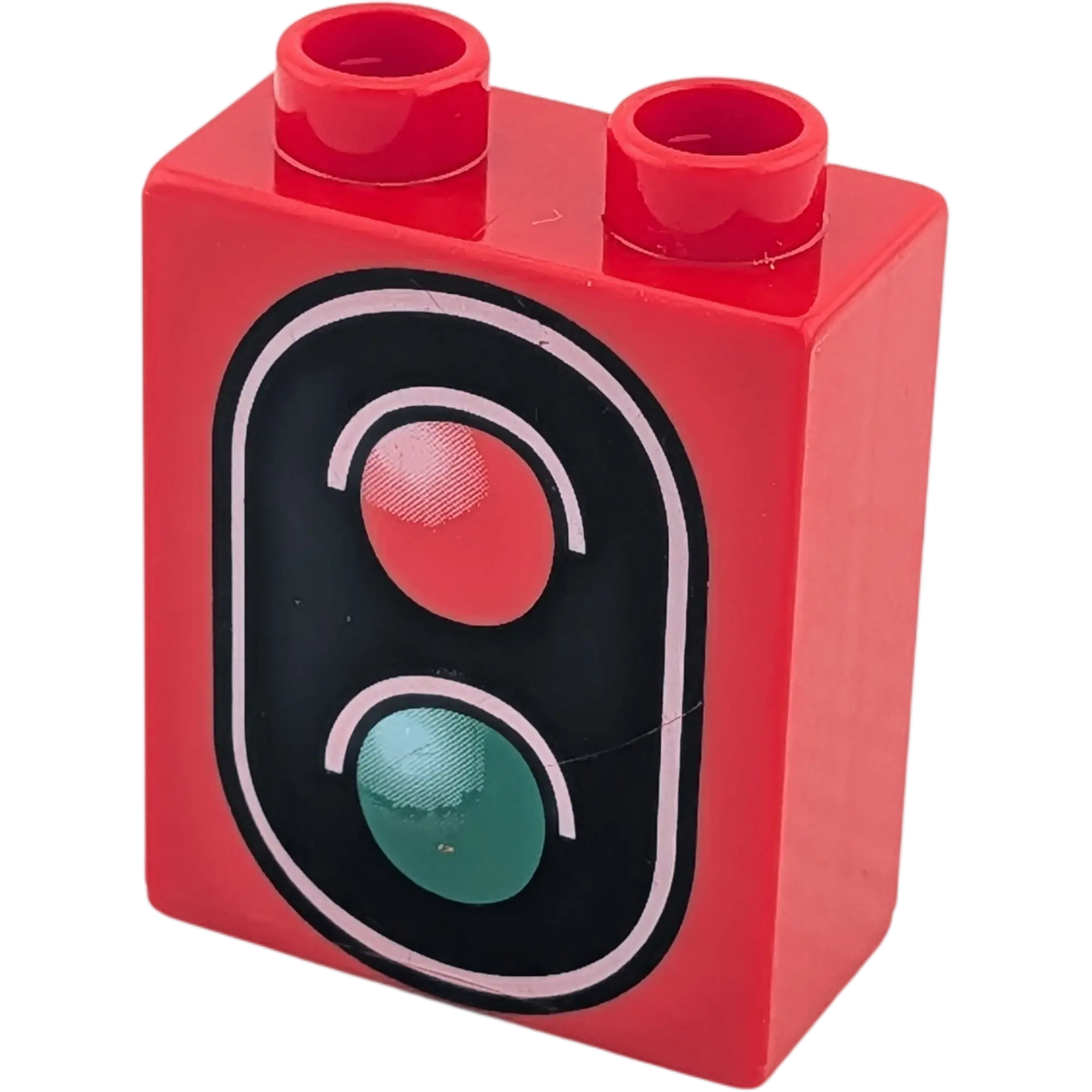 Lego Duplo 4066 Ampelstein Rot 1x2