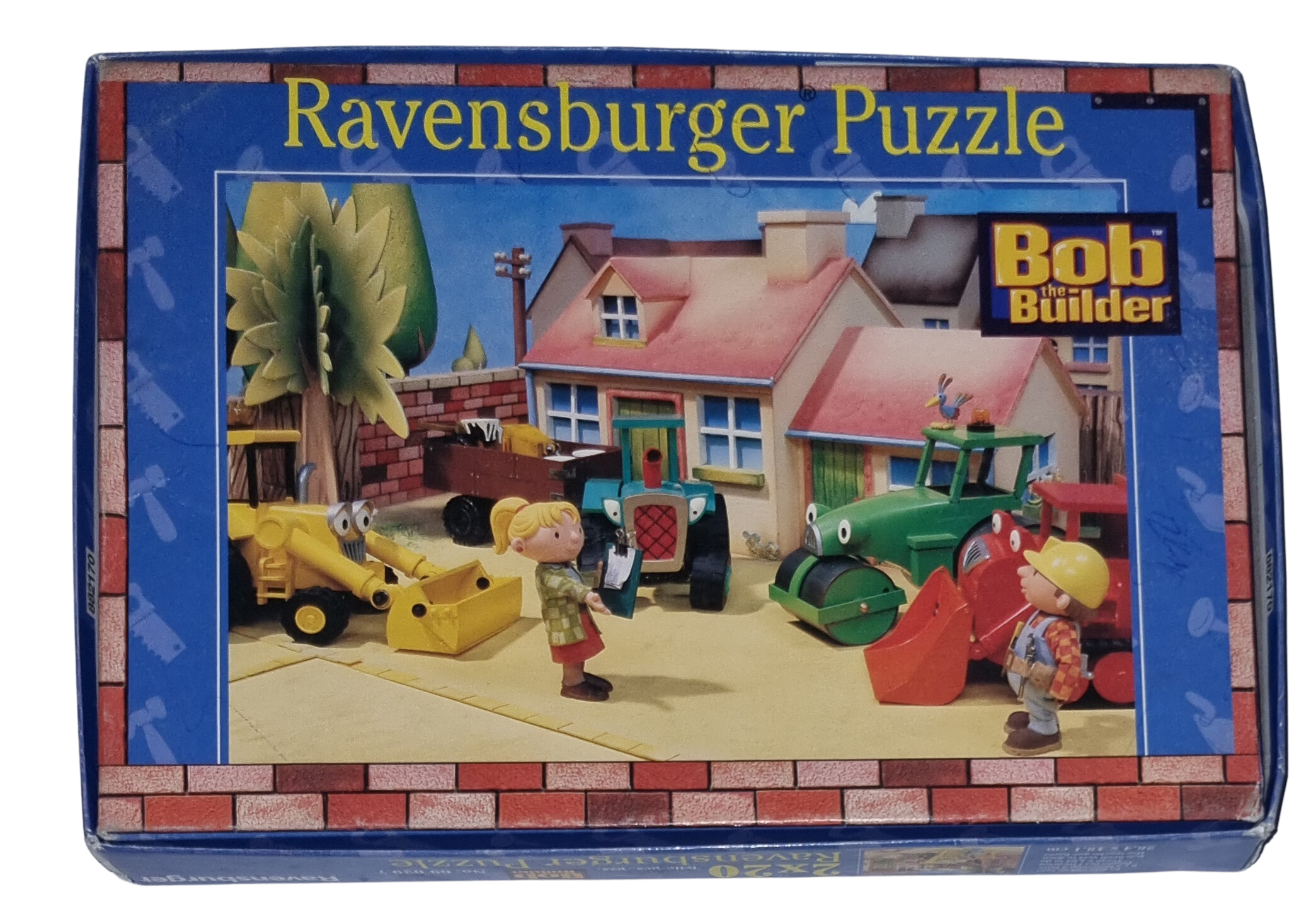 Ravensburger Bob der Baumeister Puzzle 2 x 20 Teile 090297 Es gibt viel zu tun!