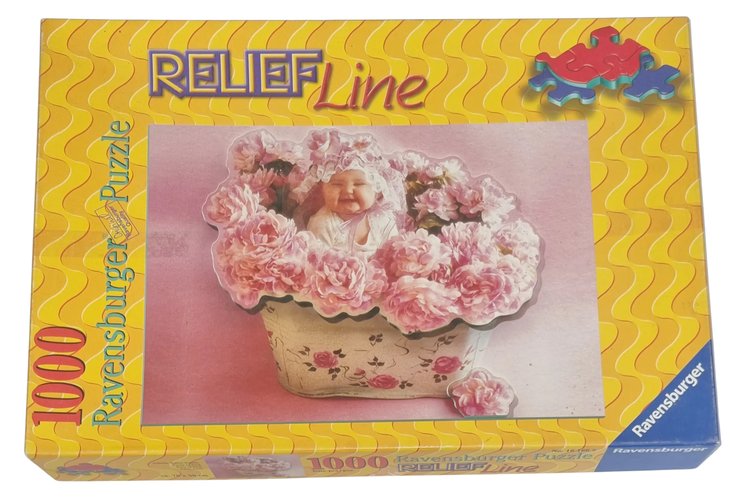 Ravensburger Relief Line Puzzle 1000 Teile 161669 Valerie Tabor-Smith Baby in Pink