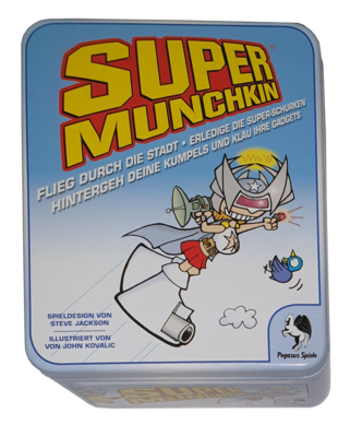 Pegasus Super Munchkin Basisspiel plus Erweiterung