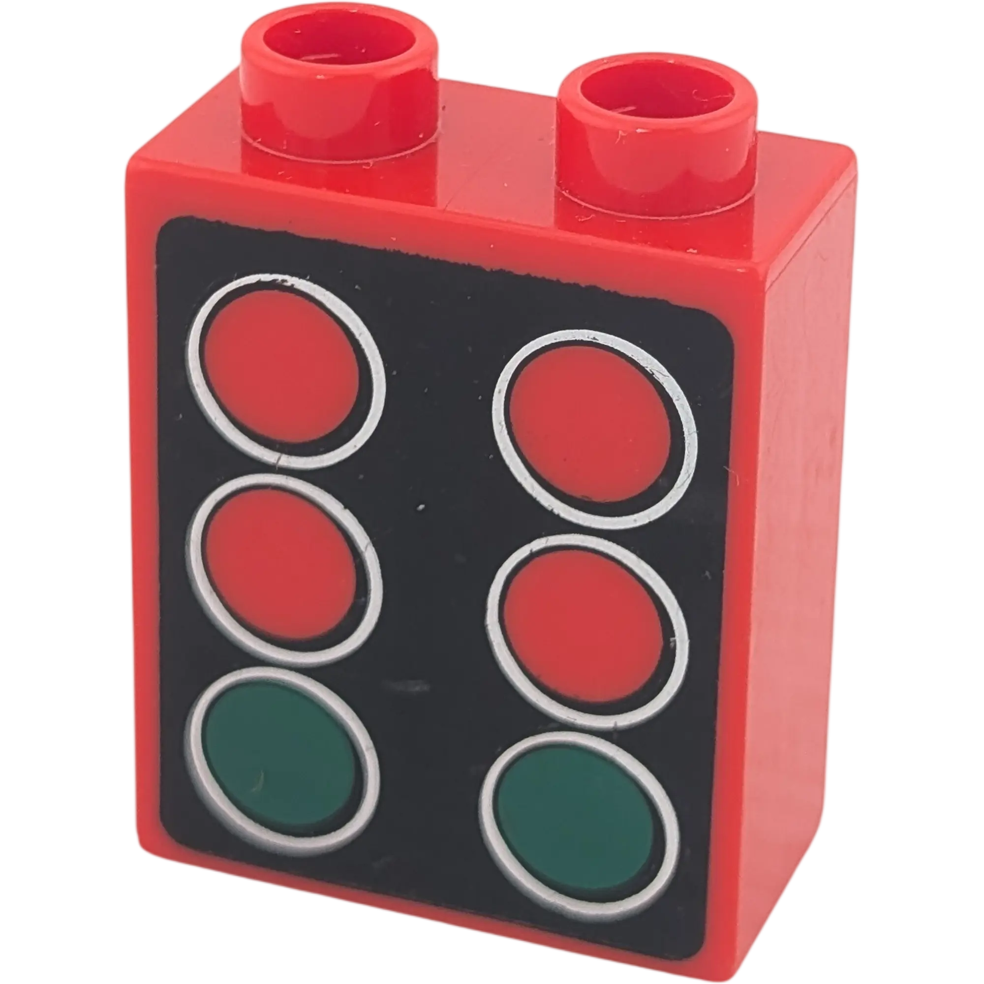 Lego Duplo 4066 Ampelstein vier Rot und zwei Grün