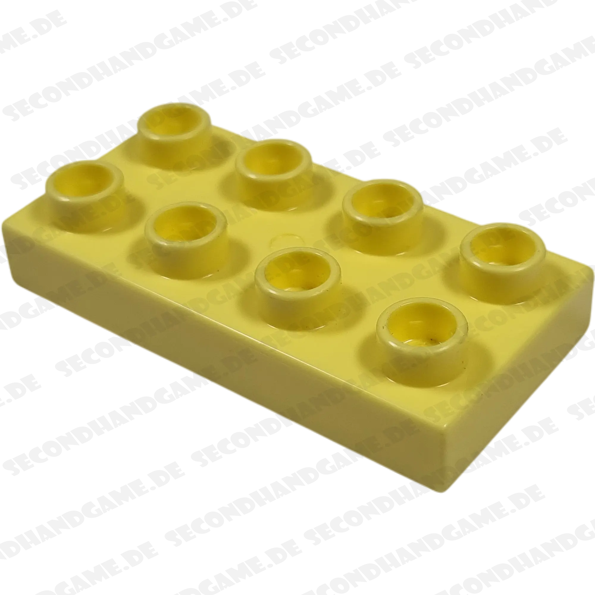 Lego Duplo 40666 Platte 2x4 Hellgelb