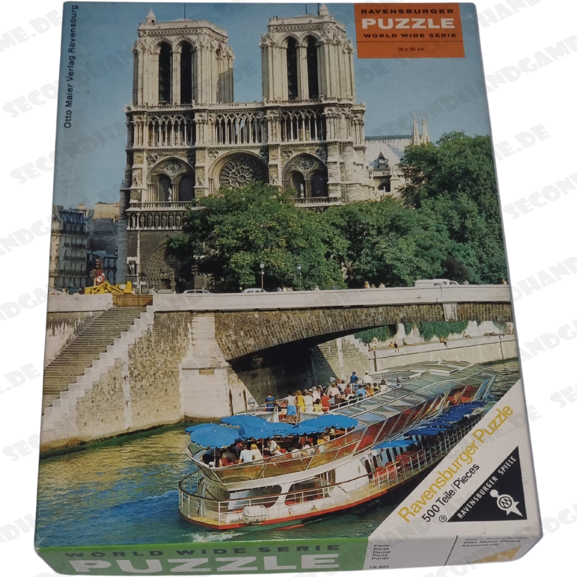 Ravensburger Puzzle World wide Serie 15.401 Paris