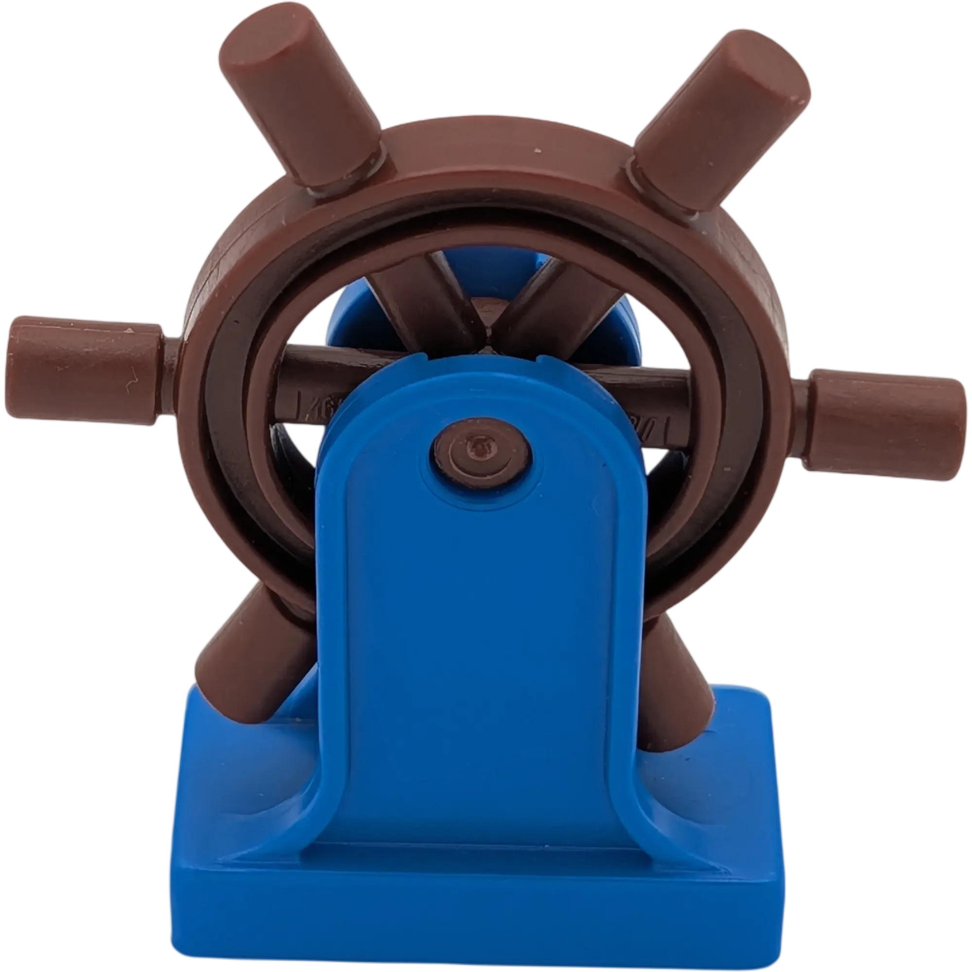 Lego Duplo 4657 Steuerrad Dunkelblau mit Lenkrad Braun
