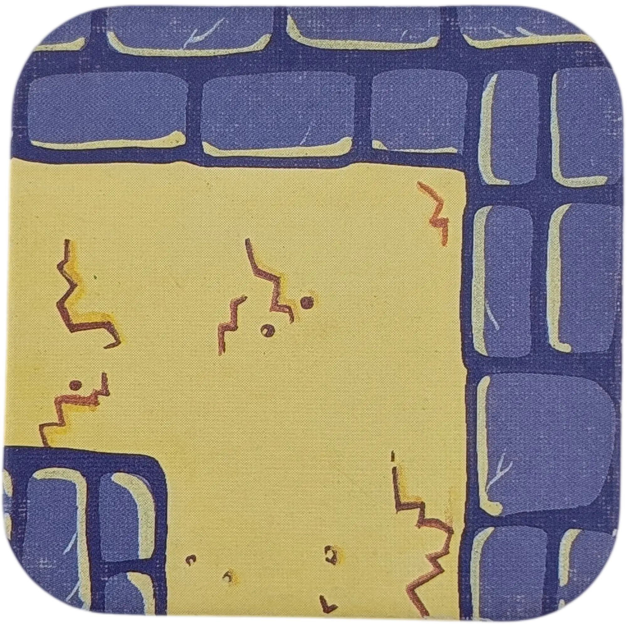 Ravensburger Junior Labyrinth Ersatzteile Spielfigur Geist Gelb mit Ständer