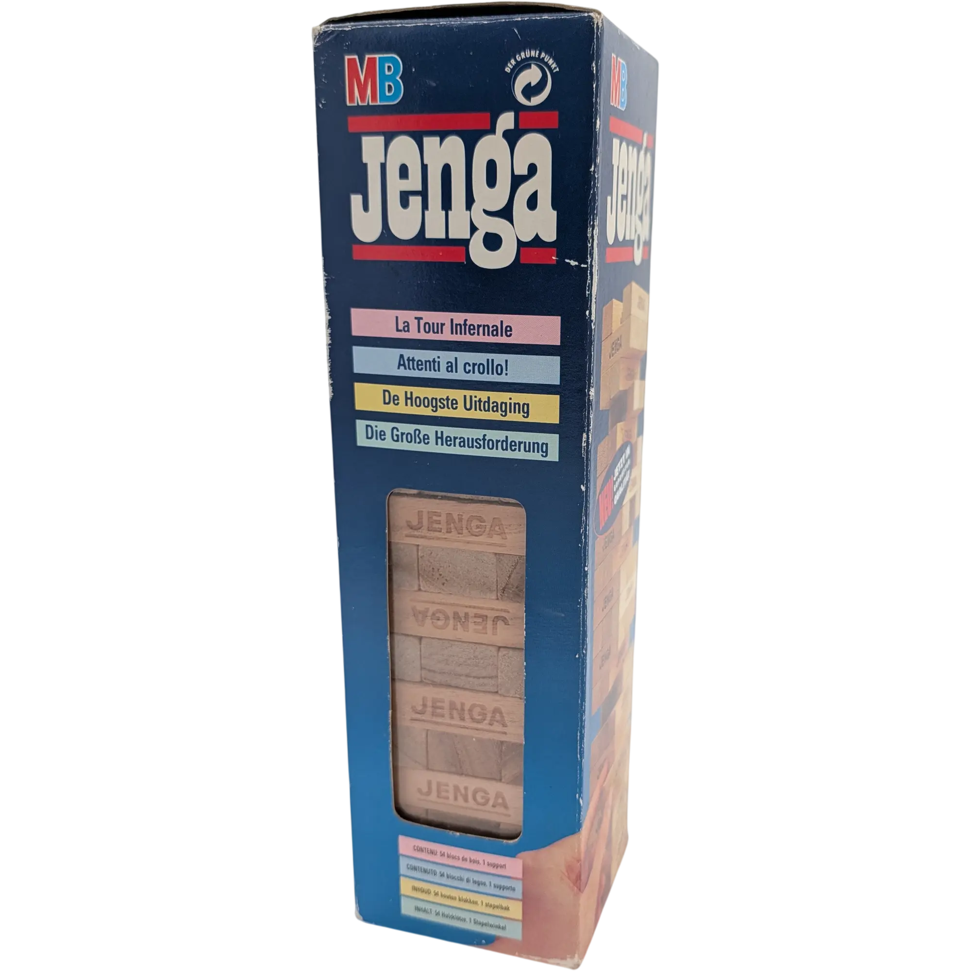 MB Jenga das lustige Wackelspiel 