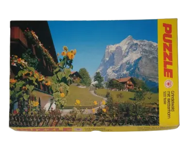ASS Grindewald mit Wetterhorn 500 Teile Puzzle