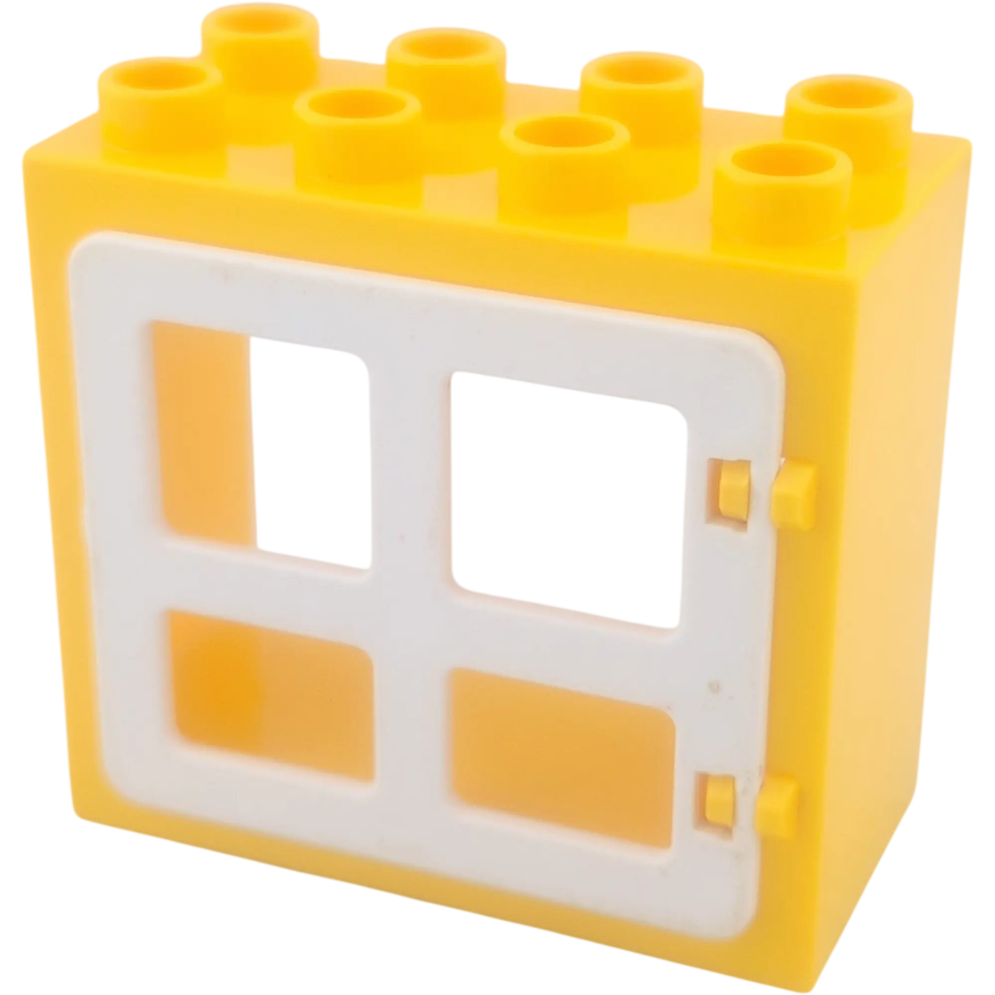 Lego Duplo 2332 Fenster 2x4 Gelb Weiß