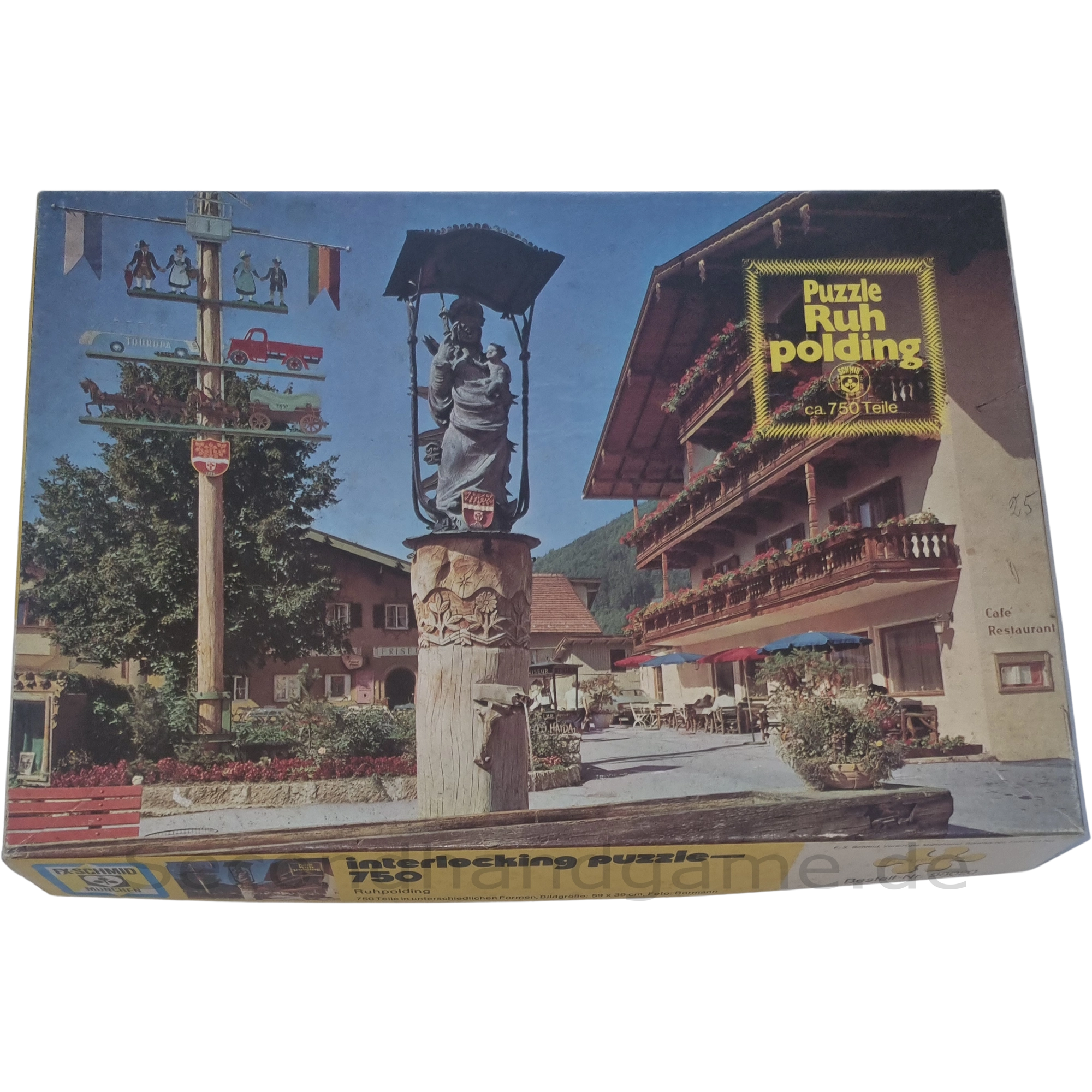 FX Schmid Interlocking Puzzle 750 Teile 98020 Ruhpolding