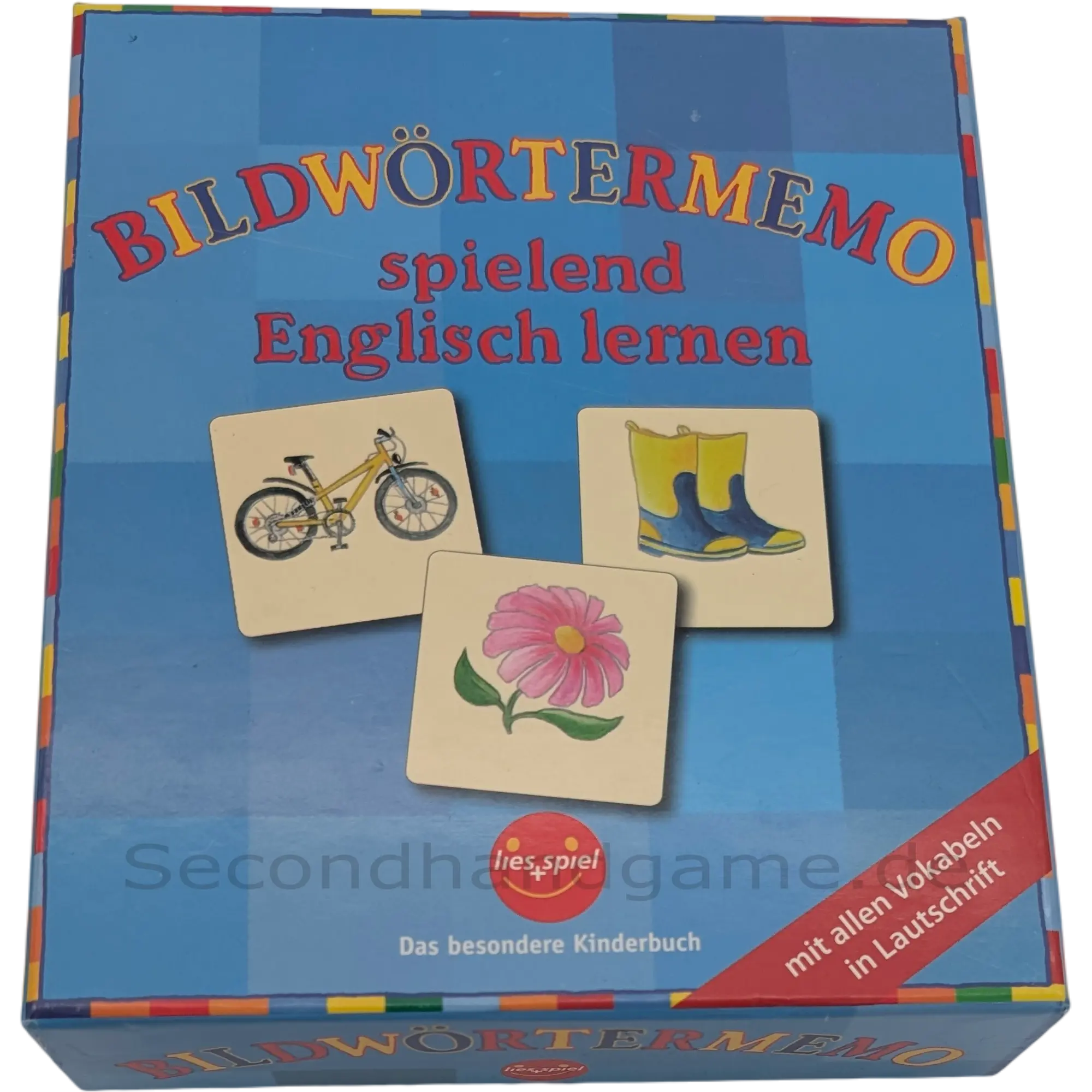 lies + spiel Verlag und Vertrieb Bildwörter-Memo spielend Englisch lernen, ab 6 Jahren