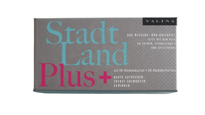 Stadt Land Plus + Das Wissens- und Quizspiel