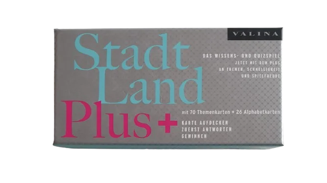 Stadt Land Plus + Das Wissens- und Quizspiel
