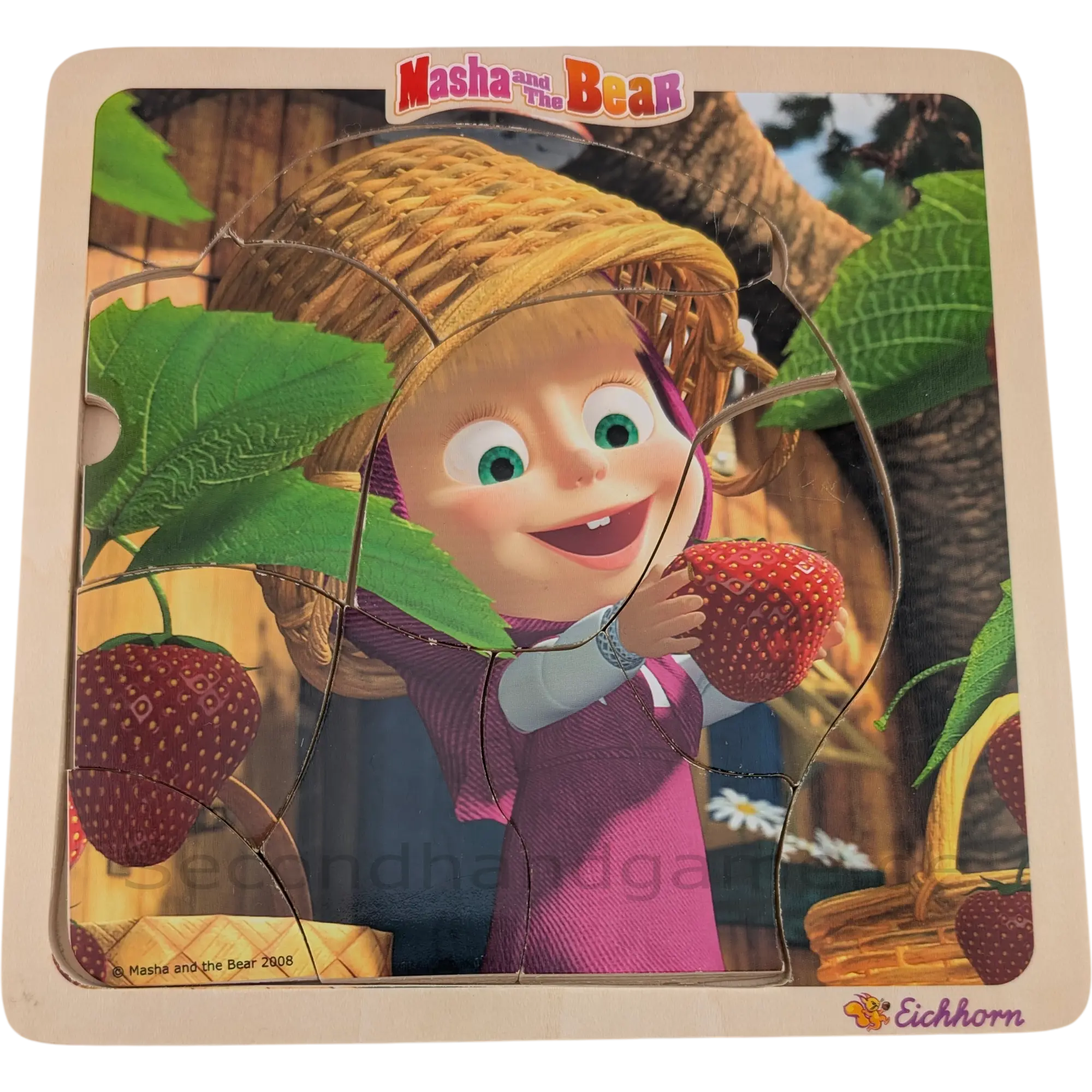 Eichhorn Holzpuzzle Masha and the Bear 9 Teile 109304079