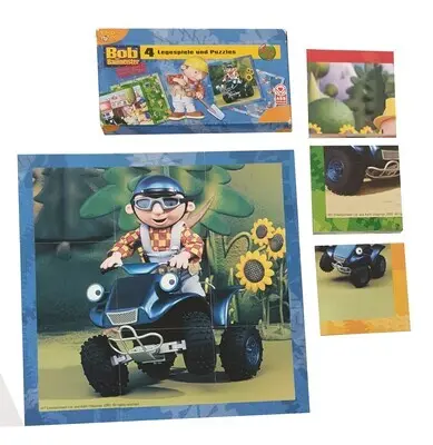 ASS Bob der Baumeister 4 Legespiele und Puzzle