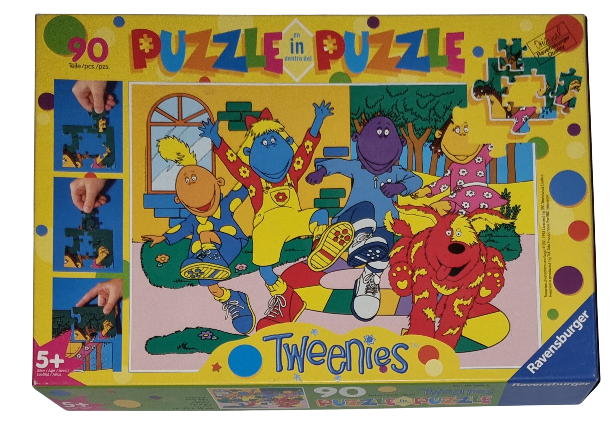 Ravensburger Tweenies 5 Freunde Puzzle 90 Teile 099047 
