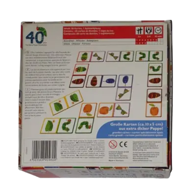 Schmidt Die kleine Raupe Nimmersatt Domino 40460