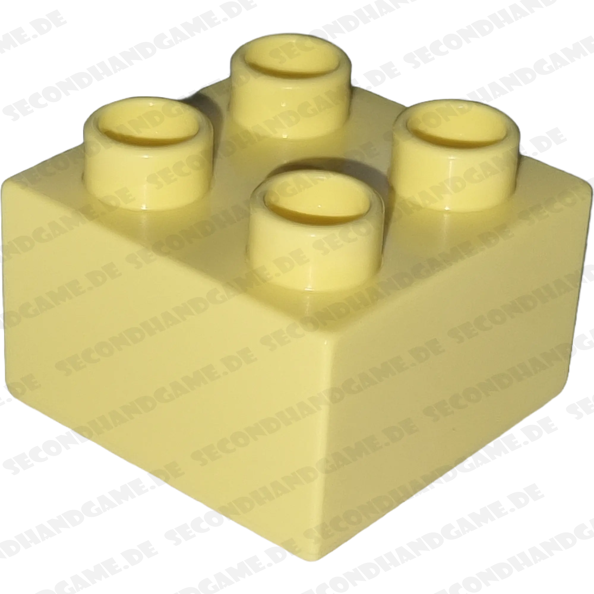 Lego Duplo 2x2 Stein Hellgelb Geschenk 3437