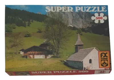FX Schmid Super Puzzle 500 Teile 97734 Abländschen m. Gastlosen