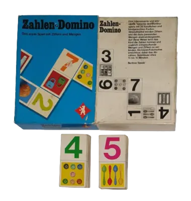 Berliner Spiele Zahlen-Domino