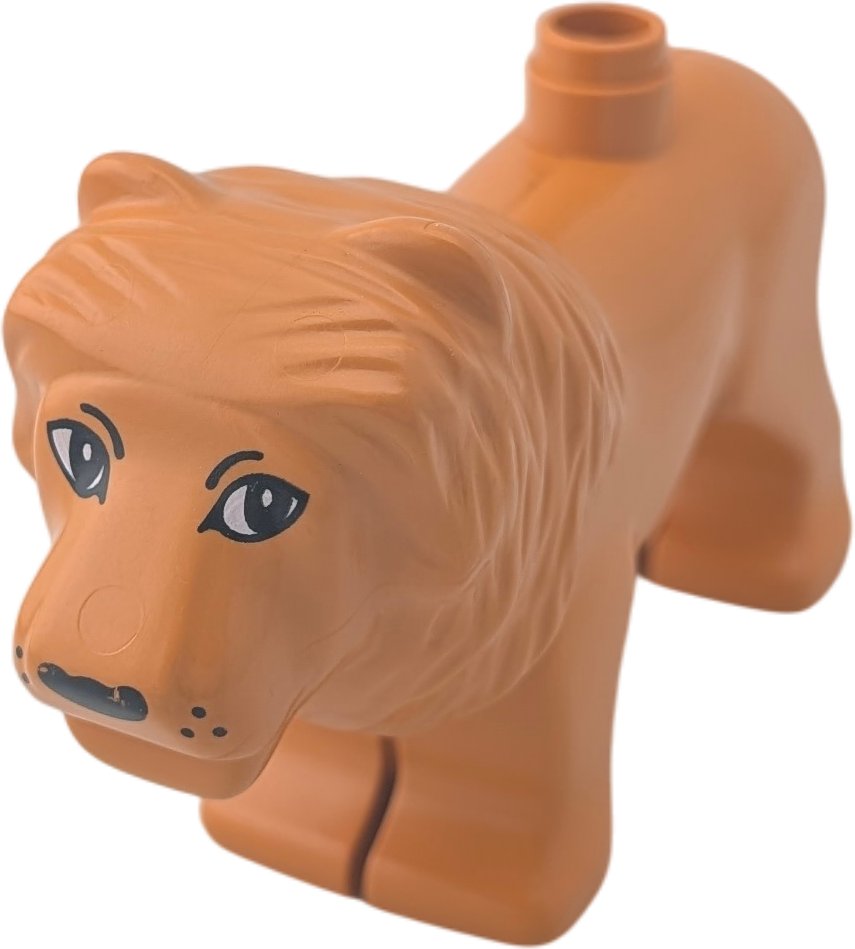 Lego Duplo Löwe Groß Braun