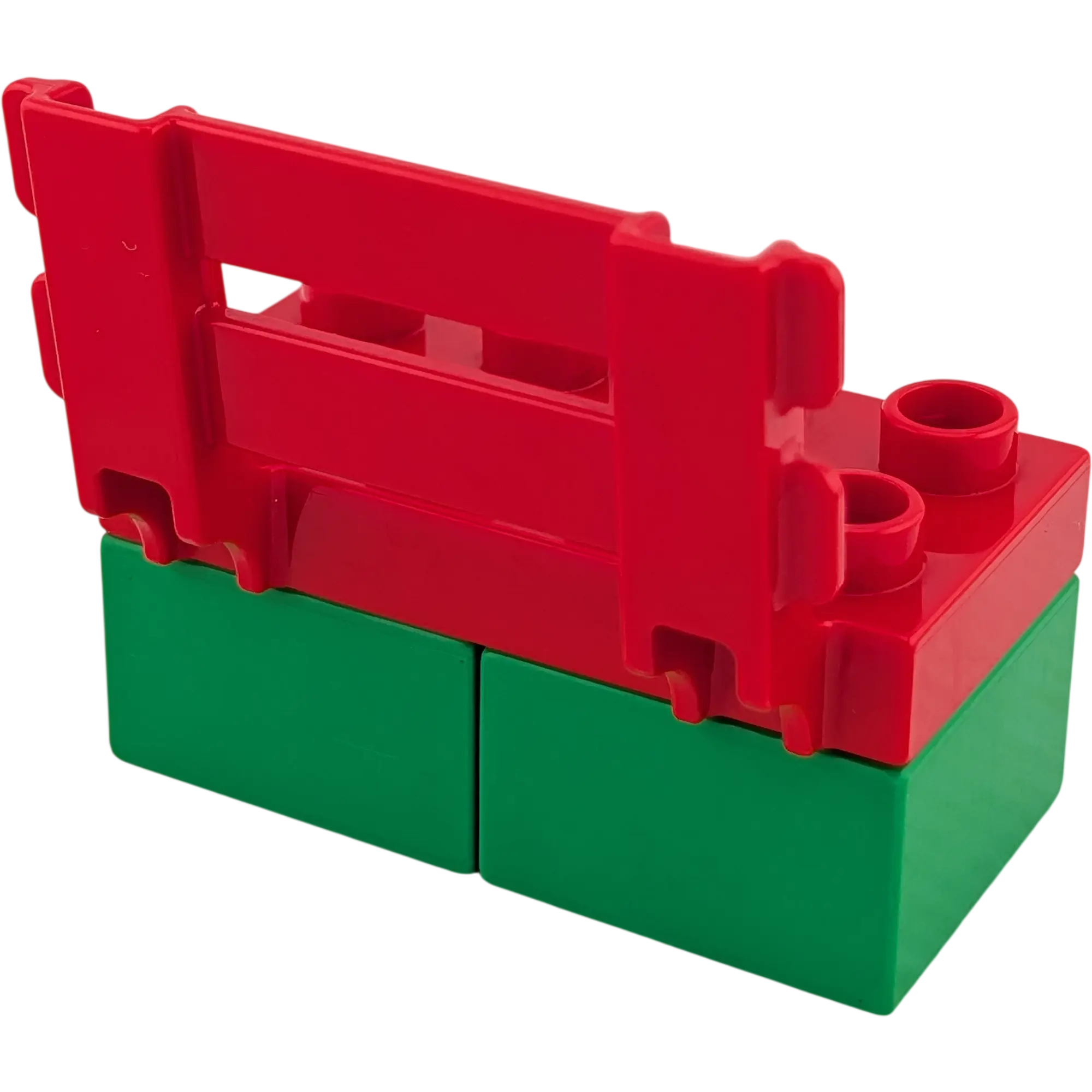 Lego Duplo 4850 Parkbank Sitzbank Rot Mittelgrün