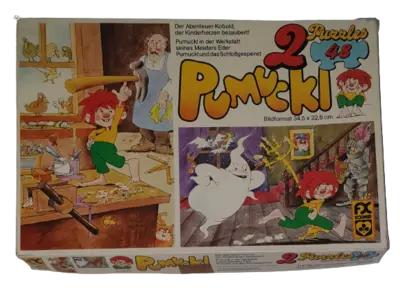 FX Schmid Puzzle 2 x 48 Teile Pumuckl 93818