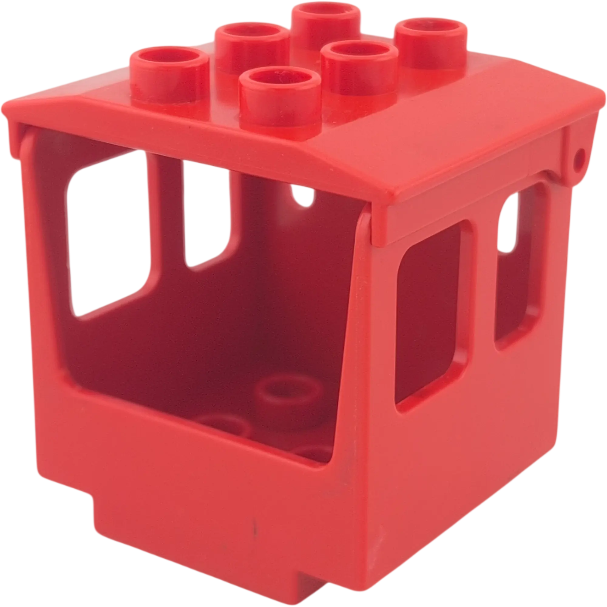 Lego Duplo 4544 Aufsatz Rot mit Klappdach Rot Kabine Führerhaus